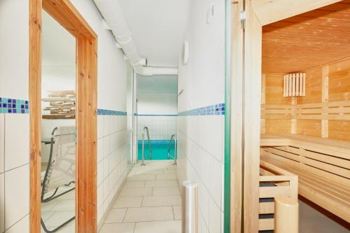 Ένα μπάνιο στο Haus Roland Wohnung 05
