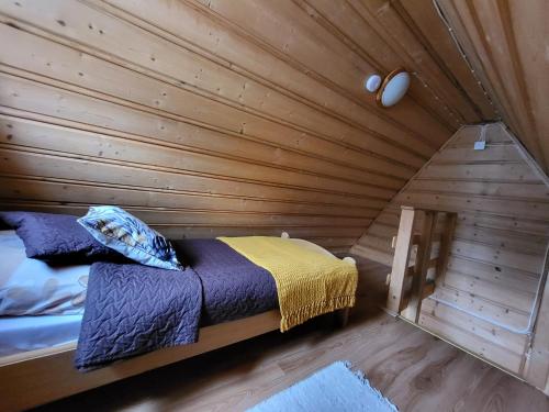 U Parów Sauna & Jacuzziにあるベッド