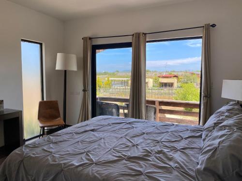 Cama o camas de una habitación en Luna Del Valle