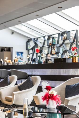 Χώρος καθιστικού στο Thalazur Bandol Ile Rousse - Hôtel & Spa
