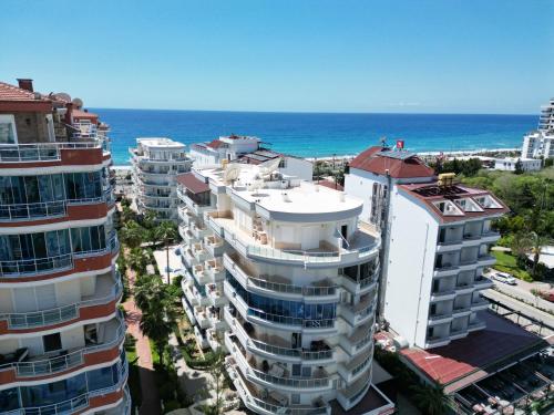 Letecký snímek ubytování Seaview Luxury 2bedrooms Apartment 1st Coastline Residence Alanya