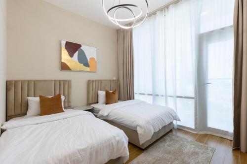 Sunny Sky 2 bedrooms apartment with pool view Meera tower