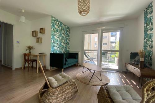 Spacious and bright nest in Hérouville-saint-Clair