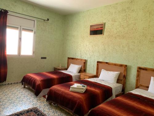 Postel nebo postele na pokoji v ubytování Birgits Bed & Bistro, Garage für Biker kostenlos