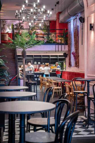 Εστιατόριο ή άλλο μέρος για φαγητό στο Hotel Mika Downtown