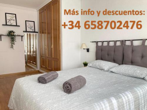 Apartamento grande, 2 dormitorios, garaje gratis
