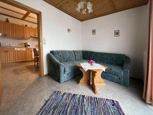 Posezení v ubytování Apartments Haus Steinbock