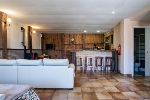 Posezení v ubytování Apartamentos Cangas Relax