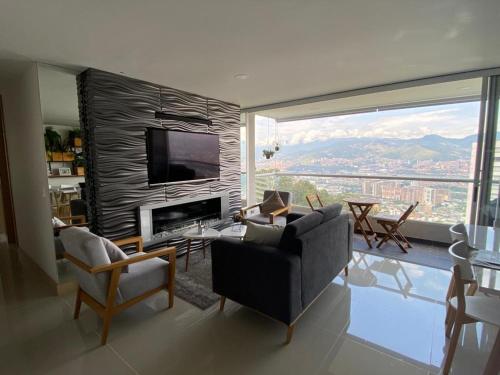 Fotografie z fotogalerie ubytování Apartamento con vista a Medellín v destinaci Medellín