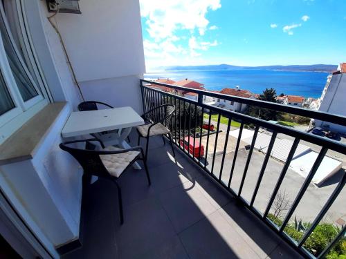 Balkón nebo terasa v ubytování Apartman Posavac