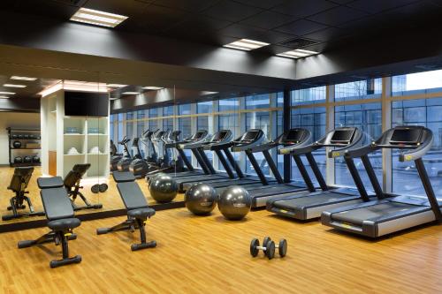 Fitnesscentret og/eller fitnessfaciliteterne på Sheraton Astana Hotel