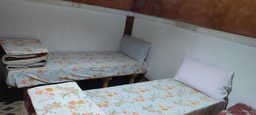 Postel nebo postele na pokoji v ubytování Gîte Assafar