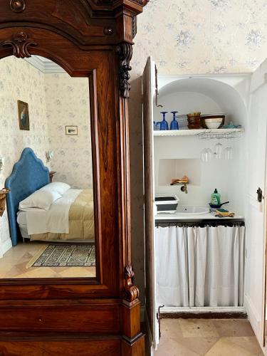 Dapur atau dapur kecil di Villa Manganaro