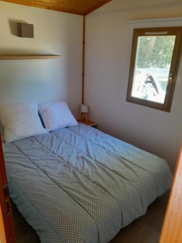 Posteľ alebo postele v izbe v ubytovaní chalet de marrel