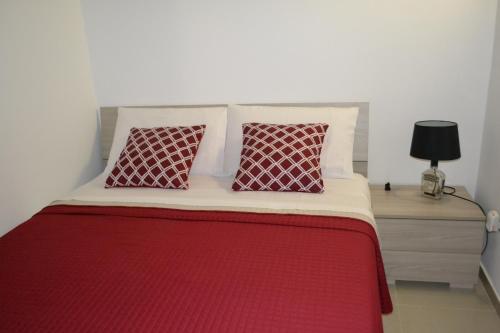 Postel nebo postele na pokoji v ubytování Attica B&B