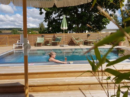 Πισίνα στο ή κοντά στο Brösarps Gästgifveri & SPA