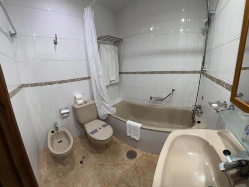 Kúpeľňa v ubytovaní Riviera del Mar apartment