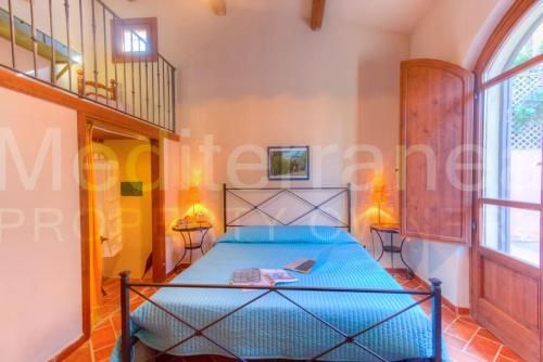 Katil atau katil-katil dalam bilik di Cottage Piscina Aria Cond WiFi Giardino BBQ 3 camere 2bagni