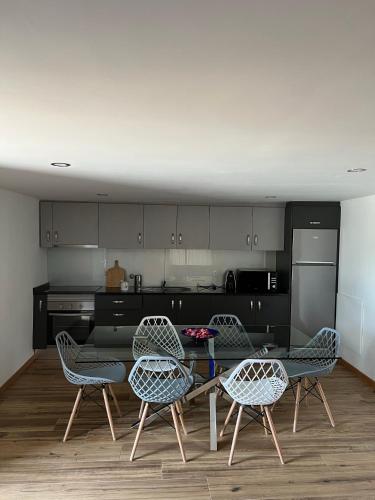 Dapur atau dapur kecil di Casa do Borges