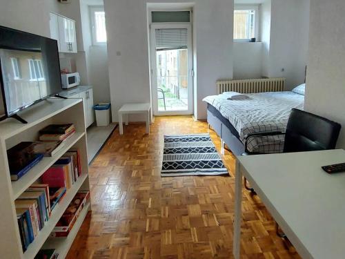 Apartment ELA 객실 침대