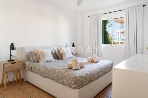 Postel nebo postele na pokoji v ubytování Apartamento Geneve