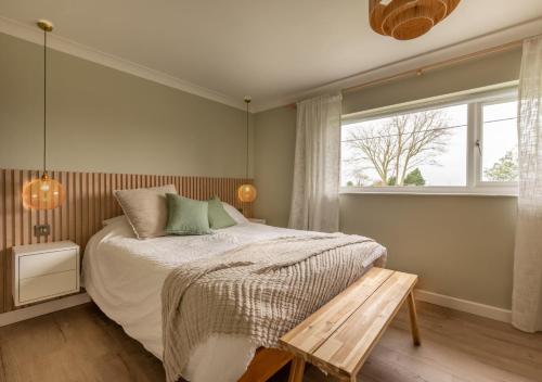 Posteľ alebo postele v izbe v ubytovaní Highfields - Blythburgh