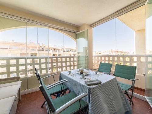 Balkón nebo terasa v ubytování Apartment Vereda Golf - Playa Serena by Interhome