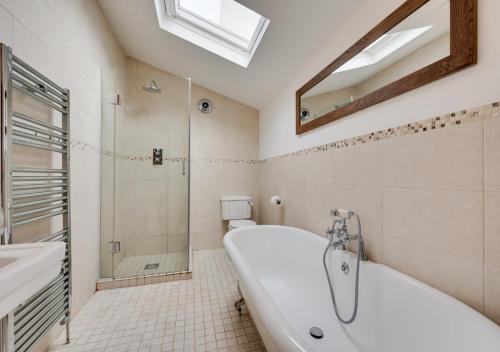 Koupelna v ubytování Shrimpers