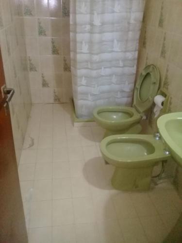 Koupelna v ubytování Hostel Las Tejas
