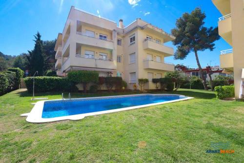 Πισίνα στο ή κοντά στο APARTBEACH GREEN RELAX MUY LUMINOSO JUNTO PLAYA y BARBACOA