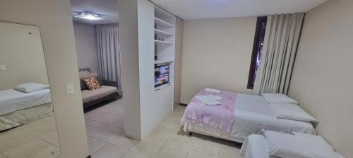 Кровать или кровати в номере Solar de Pipa View Piscina