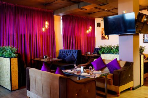 Posezení v ubytování Graf Hotel