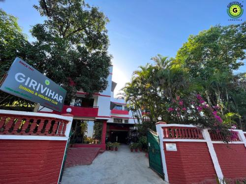 a building with a sign that reads girma at Girivihar Holiday Club - Pure Veg in Lonavala