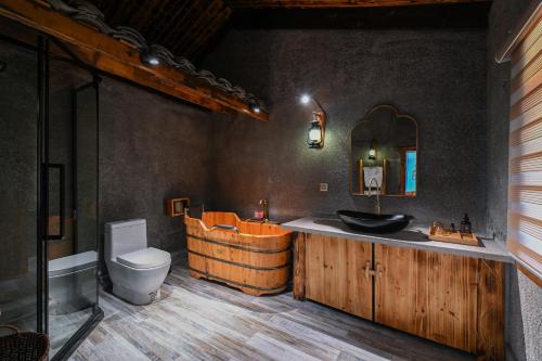 No.5 Valley Lodgeにあるバスルーム