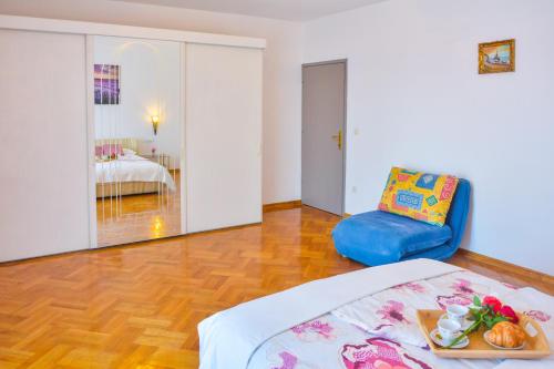 Ένα ή περισσότερα κρεβάτια σε δωμάτιο στο Holiday Home Larma