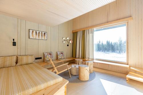 Posezení v ubytování Nova Skyland Hotel