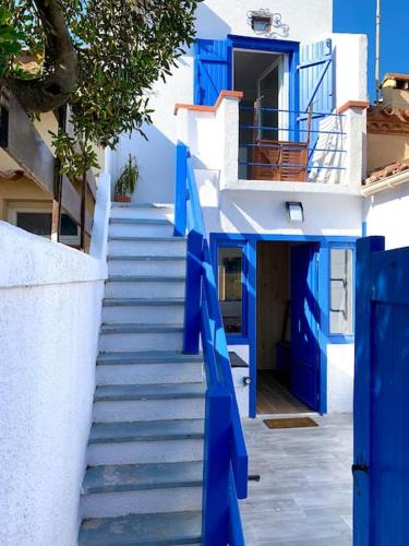 Jolie maisonnette à la plage avec extérieur et parking pr juillet et aout slmt