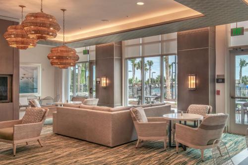 Un lugar para sentarse en Residence Inn by Marriott Jekyll Island