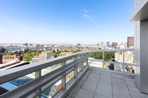 Balcon ou terrasse dans l'établissement Moxy Boston Downtown