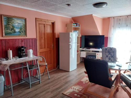 Η κουζίνα ή μικρή κουζίνα στο Veronika Guesthouse