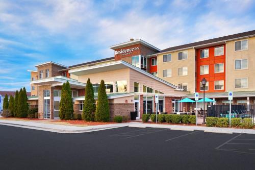 a rendering of the front of a hotel at Residence Inn by Marriott Greenville in Greenville