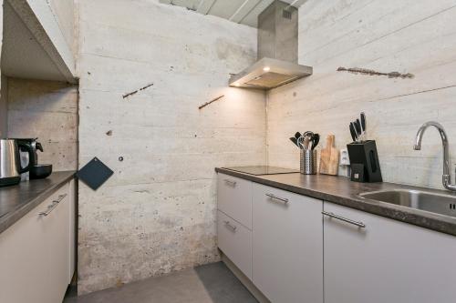 Dapur atau dapur kecil di Groese Polderbunker