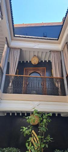 Balkón nebo terasa v ubytování Riad Al Nubala