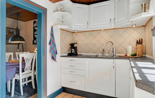 Dapur atau dapur kecil di Gorgeous Home In Asnæs With Wifi