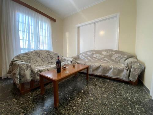 Posezení v ubytování Case di Stavros 2