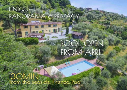 Villa Le Fonti con piscina