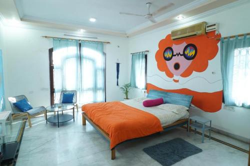 Cama o camas de una habitación en KyGo Hostels