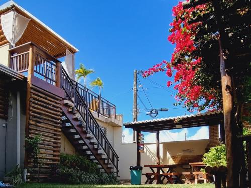 Balkón nebo terasa v ubytování Muriú Beach Flat