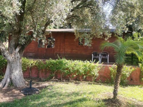 Zahrada ubytování Auberge Ramz's