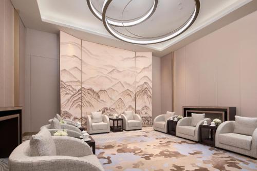 Zona de estar de Wenzhou Marriott Hotel